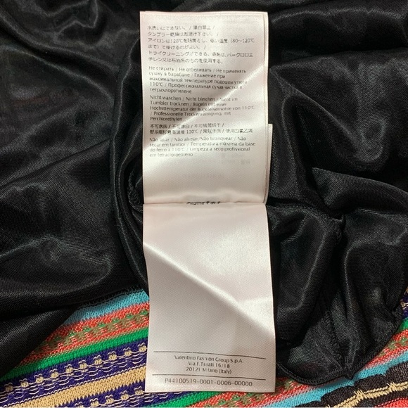 Vintage Missoni NWT Multicolored Striped Knit Halter Maxi Dress - Picture 9 of 12